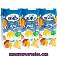 Funciona Sabor Tropical Don Simon, Pack 4x330 Ml