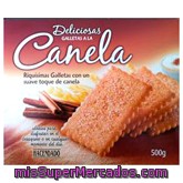 Galleta Canela, Hacendado, Caja 2 Tubos - 500 G