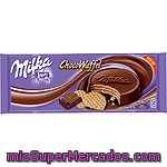 Galleta Chocowafer Choco Con Leche Milka 180 G.