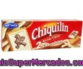 Galleta Con Tableta De Chocolate Blanco Y Con Leche Chiquilin De Artiach 150 Gramos