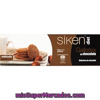 Galleta De Chocolate Sikendiet, Caja 15 Unid.