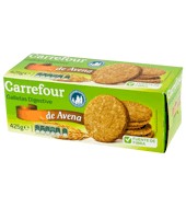 Galleta Digestive Avena Carrefour 425 G.