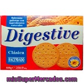 Galleta Digestive, Hacendado, Caja 2 Tubos - 800 G