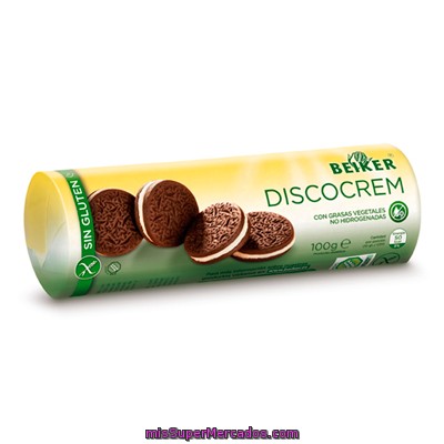 Galleta Discocrem Sin Gluten, Beiker, Paquete 100 G