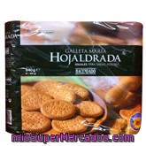 Galleta Maria Hojaldrada, Hacendado, Paquete 4 Tubos - 640 G