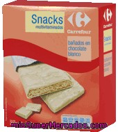 Galleta Multivitaminica Bolacha Bañada Con Chocolate Blanco Carrefour 210 G.