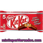 Galleta Recubierta Chocolate Con Leche Kit Kat, Pack 5x45g
