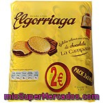 Galleta Rellena De Chocolate Elgorriaga, Pack 3x250 G