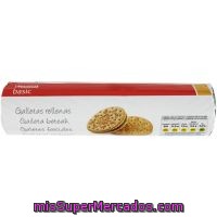 Galleta Rellena De Chocolate Eroski Basic, Paquete 250 G