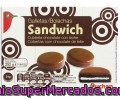 Galleta Sándwich Cubierta Con Chocolate Con Leche Auchan 252 Gramos