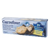 Galleta Sueca Avena Chocolate Carrefour 150 G.