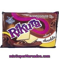 Galleta Wafer De Chocolate Rikura, Paquete 100 G