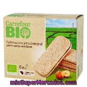 Galletas Con Arroz Integral Carrefour Bio 6 Ud.