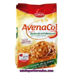 Galletas Con Salvado De Avena (reducen Colesterol) Avenacol Cuétara 300 Gramos