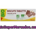 Galletas Con Tableta De Chocolate Con Leche Ecológica Auchan 150 Gramos