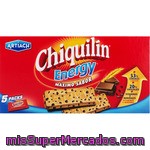 Galletas Cubiertas De Chips De Chocolate Chiquilin Energy De Artiach 200 Gramos