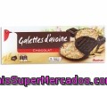 Galletas De Avena Napadas Con Chocolate Negro Auchan 125 Gramos