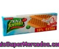 Galletas De Barquillo Rellanas De Crema Sabor Nata Nova Forma Virginias 140 Gramos