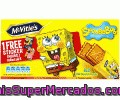 Galletas De Chocolate Con Leche Bob Esponja 168 Gramos