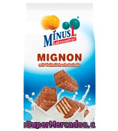 Galletas De Chocolate Mignon Sin Lactosa Minusl 200 G.