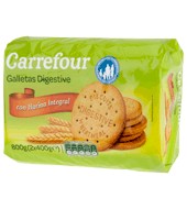 Galletas Digestive Flow Carrefour 800 G.