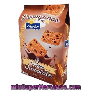 Galletas Integrales 5 Cereales Con Chocolate Florbú 400 G.