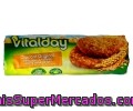 Galletas Integrales Con Copos De Avena, Maíz Y Arroz Inflado Vitalday 265 Gramos