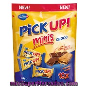 Galletas Minis Rellenas De Chocolate Pick Up 10 Ud X 10,6 G.