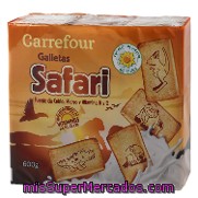 Galletas Safari Carrefour 3x200 G.