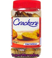 Galletas Saladas Crackers Redondas Carrefour 350 G.