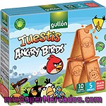 Galletas Tuestis Angry Birds Gullón 600 G.