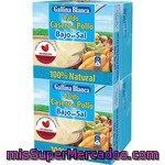 Gallina Blanca Caldo Casero De Pollo Bajo En Sal Pack 2 Envase 500 Ml