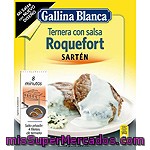 Gallina Blanca Ternera Con Salsa Roquefort Sartén Sobre 23 G
