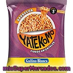 Gallina Blanca Yatekomo Fideos Orientales Barbacoa Listo En 3 Minutos Sobre 82 G