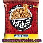 Gallina Blanca Yatekomo Fideos Orientales Pollo Con Soja Listo En 3 Minutos Sobre 82 G