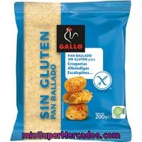 Gallo Pan Rallado Sin Gluten Bolsa 200 G