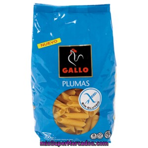 Gallo Pluma Sin Gluten Paquete 500 Gr