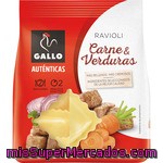 Gallo Ravioli Relleno De Carne Y Verduras Envase 250 G