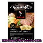 Gallo Ravioli Relleno Ternera 250g