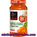 Gallo Salsa Napolitana Frasco 400 G Neto Escurrido