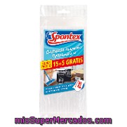 Gamuzas Atrapapolvo 15+5 Spontex 1 Ud.