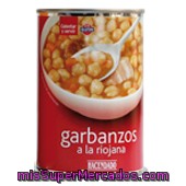 Garbanzo Riojana (chorizo), Hacendado, Bote 425 G