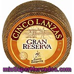 Garcia Baquero Cinco Lanzas Queso Gran Reserva Peso Aproximado Pieza 3,1 Kg