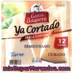 Garcia Baquero Tabla Surtida De Queso Semicurado + Curado + Tierno 12 Cuñas Envase 150 G
