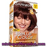 Garnier Belle Color Tinte Caoba Nº 5.5 Con Aceite De Jojoba Y Germen De Trigo Coloración Permanente Caja 1 Unidad