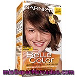 Garnier Belle Color Tinte Castaño Claro Dorado Nº 5.3 Con Aceite De Jojoba Y Germen De Trigo Caja 1 Unidad Coloración Permanente