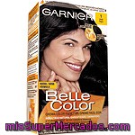 Garnier Belle Color Tinte Negro Nº 1 Con Aceite De Jojoba Y Germen De Trigo Coloración Permanente Caja 1 Unidad