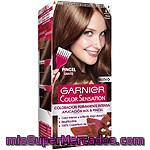 Garnier Color Sensation Tinte Rubio Oscuro Nº 6.0 Coloración Permanente Intensa Caja 1 Unidad Pincel Gratis