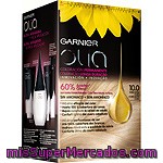 Garnier Olia Tinte Rubio Extra Claro Nº 10.0 Coloración Permanente Con Aceites Florales Naturales Caja 1 Unidad Sin Amoniaco