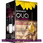 Garnier Olia Tinte Rubio Miel Nº 8.31 Coloración Permanente Con Aceites Florales Naturales Caja 1 Unidad Sin Amoniaco